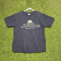 Vintage The Head Foundation Please Give Generously Shirt Mens Large Joke Funny