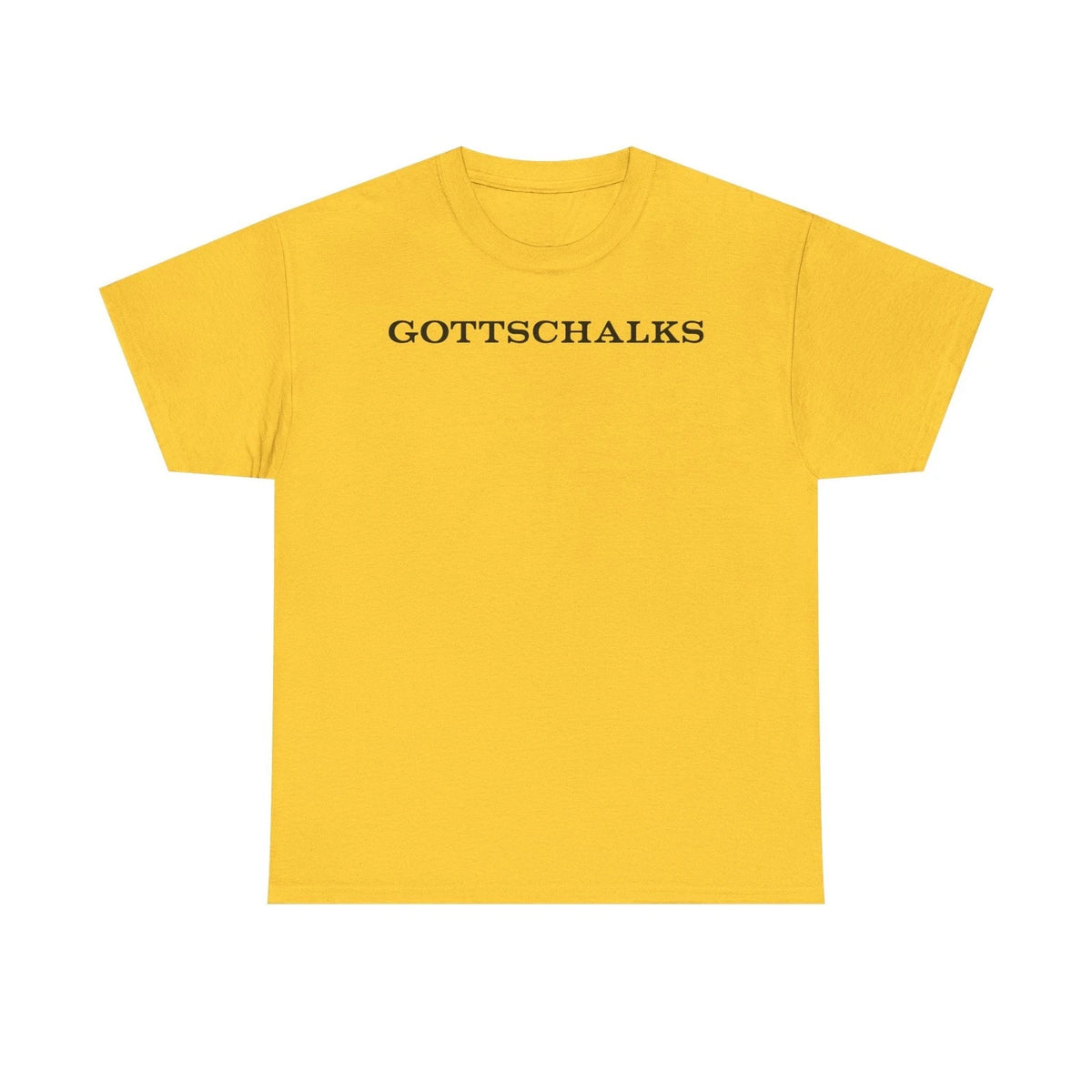 Gottschalks Simple Black Text Department Store Logo T-Shirt
