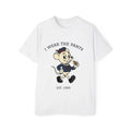 I Wear The Pants mouse illustration T-Shirt | 'unless i forgot them' back print