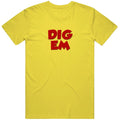 Dig Em Frog Honey Smacks Retro Cereal Retro Vintage Daisy Yellow Cotton T Shirt