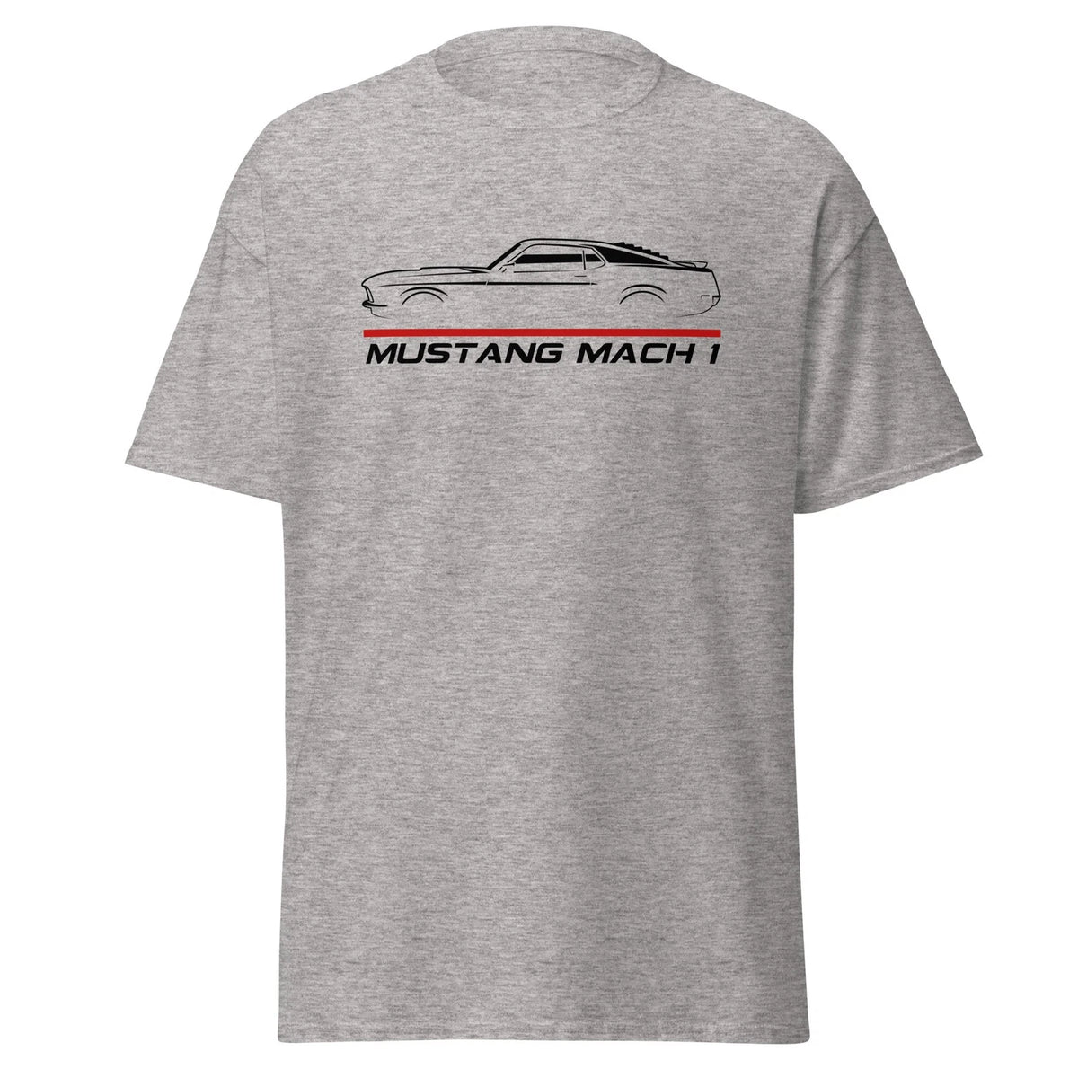 Mustang Mach 1 1970 Shaker Hood Twist Twister Custom Graphic T-Shirt Gift