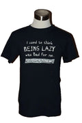 MENS' LAZY T-SHIRT-SIZE: SMALL 80