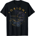 Orion Constellation Astronomy Lover Stargazing Gift Unisex T-Shirt