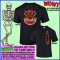 Hot Rod Thunder Road Speed Demon Devil Spark Plugs Gasser Race Car T-shirt TR3