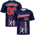 Custom Fire Pattern Design Arrow Archery Bow Target Flag 3D Shirt HS1082