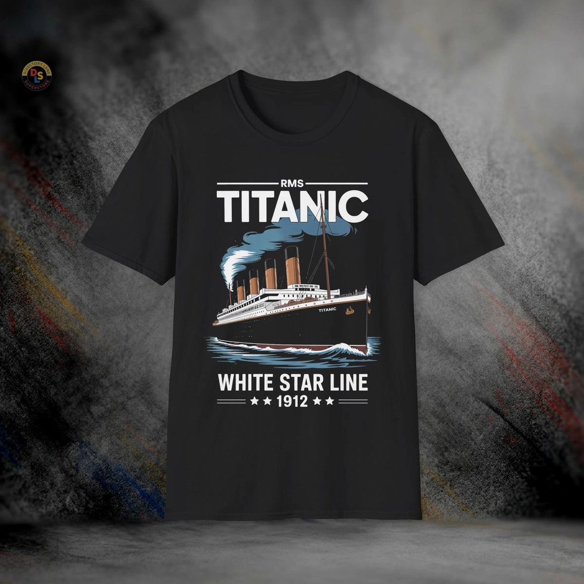 RMS Titanic White Star Line 1912 T-Shirt | Softstyle Tee