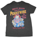 It Stephen King's New Adult T-Shirt - Pennywise at the Derry County Fair