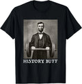 Funny Abraham Abe Lincoln Shirt July 4th History Buff Mens T-Shirt