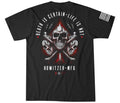 Howitzer Men's T-shirt Life Military Grunt MFG