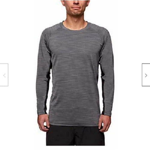 HANG TEN MEN'S LONG SLEEVE SUN T-SHIRT (SMOKED PEARL GRAY X-LARGE) NWT