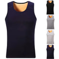 Thermal Sleeveless Vest for Men Warm Thickened Top for Cold Weather Use