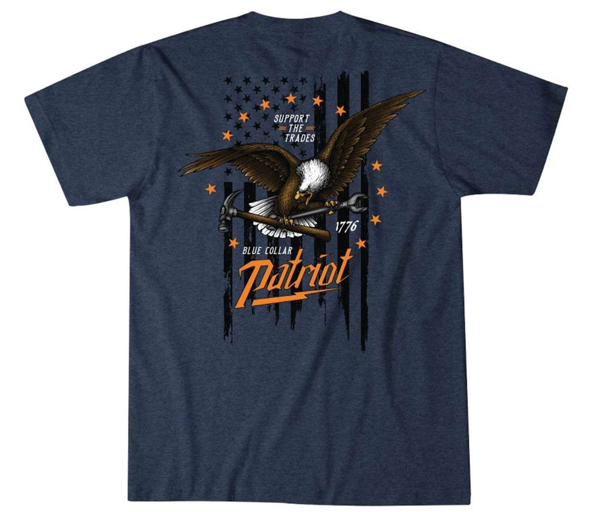 Howitzer Style Men's T-shirt Patriot Eagle Military Grunt MFG