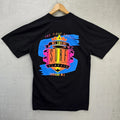 First Annual Mt. Irvine Surf Classic Shirt Mens Medium Black Y2K Tobago WI
