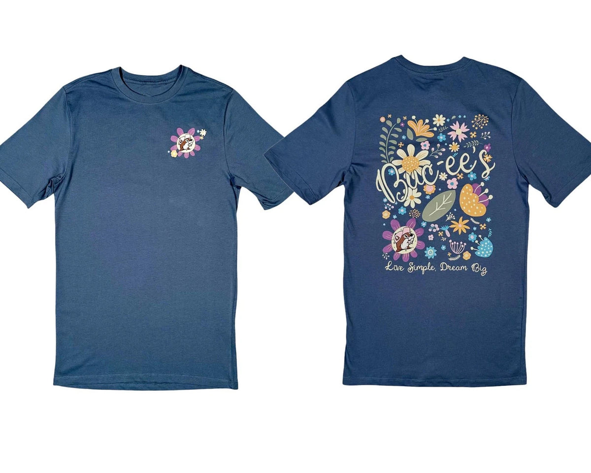 Live Simple, Dream Big Blue Bucees Shirt Unisex S-5XL
