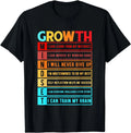 Growth Mindset Definition - Motivational Quote Inspiration Gift Unisex T-Shirt