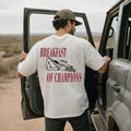 Breakfast Of Champions Shirt, Funny Mens