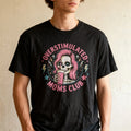 Skeleton Mom Coffee Shirt Overstimulated Moms Club Funny Mom Tee