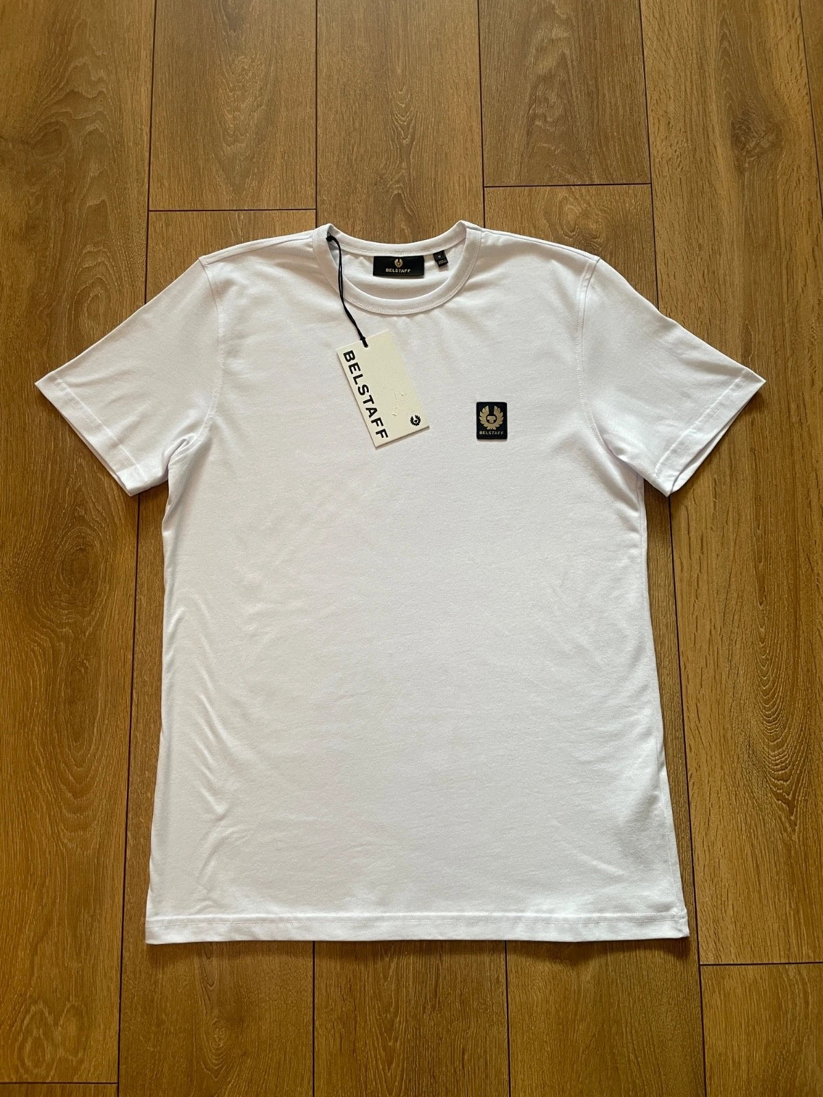 Belstaff Cotton Jersey T-Shirt White Size XXL