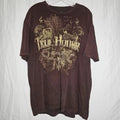 emo grunge gothic y2k true honor brown tshirt
