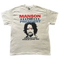 Manson for President Tshirt Charles Manson Shirt Serial Kill Y2K Alternative Tee