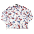 Original Use Mens Size M Crewneck Long Sleeve T-Shirt Tie Dye Red Ribbon