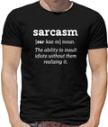 Sarcasm Definition Mens T-Shirt - Sarcastic - Funny - Dictionary - Hilarious