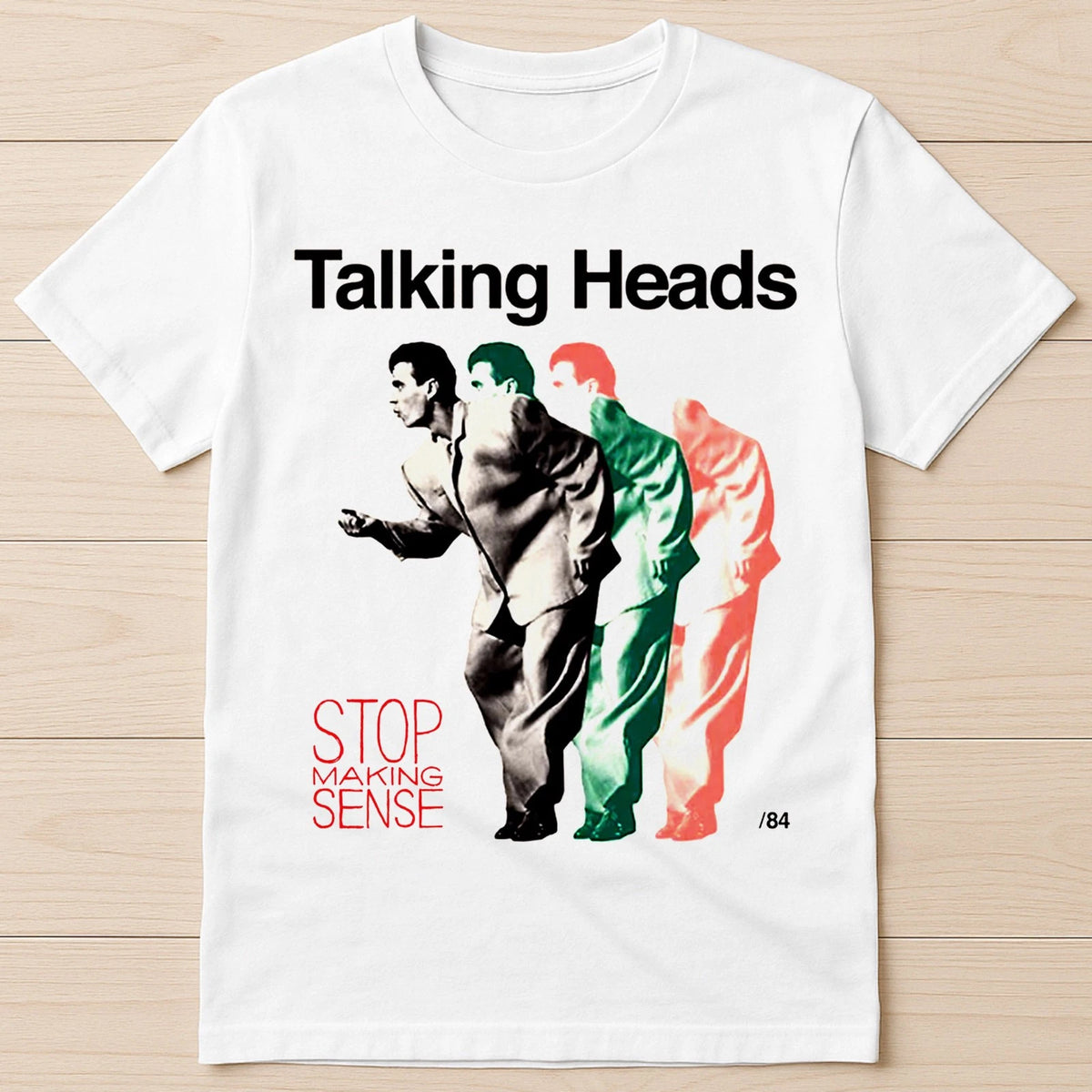 Talking Heads Stop Making Sense Vinyl Cover Music Funny Gift Tee T Shirt 1620