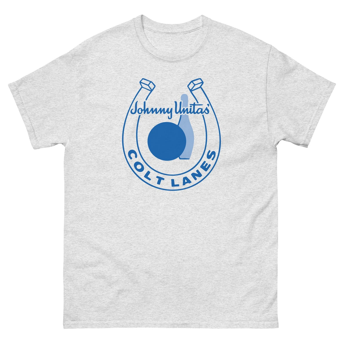 Johnny Unitas’ Colt Lanes Bowling Vintage Retro T Shirt Tee Shirt