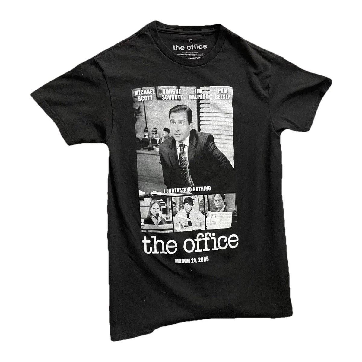 🔥 The Office Premier Day T Shirt • March 24 2005 Black • Size S *