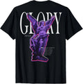 Modern hip hop vintage Angel urban back print streetwear T-Shirt