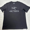 Arc'teryx Arc'Word Logo SS T-Shirt Men's S Black 100% Supima Cotton