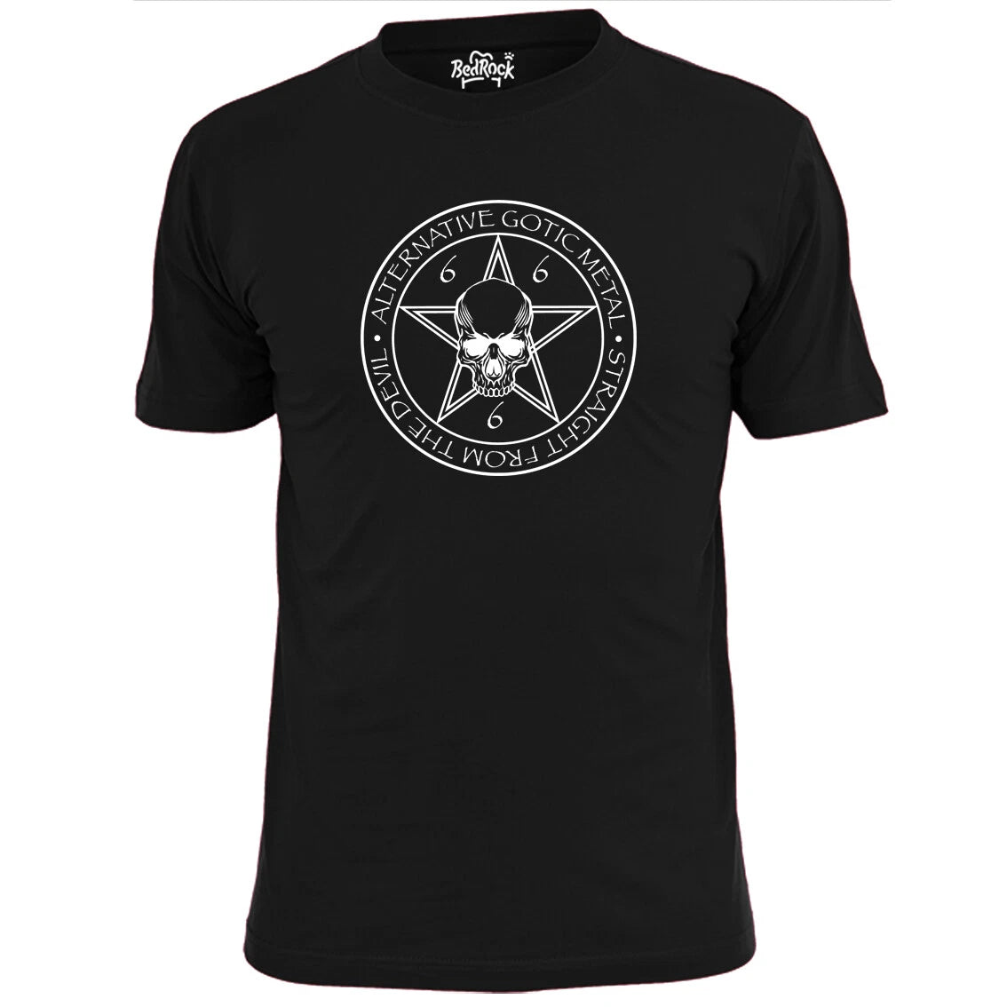 Mens 666 Gothic Metal T Shirt Metallica Megadeth Maiden