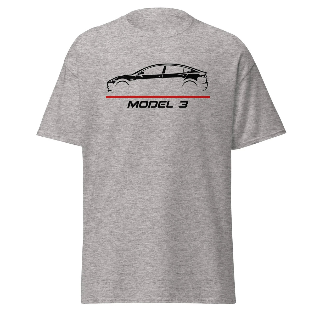 Model 3 Electric Dual Motor Instant Torque Streetwear Graphic T-Shirt Gift