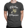 Mens CHICKEN WHISPERER Funny  T-Shirt Novelty Farmer Farm Present Gift