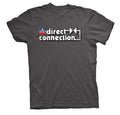 MOPAR DIRECT CONNECTION MENS CHARCOAL SHORT SLEEVE TEE SHIRT 99430 NEW