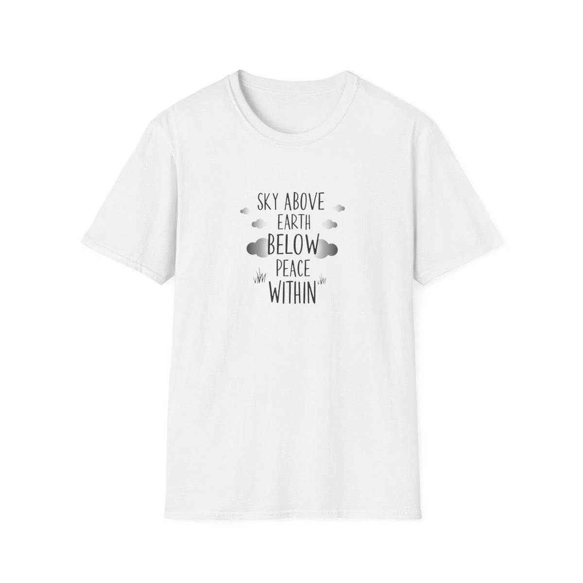 Sky Above Earth Below Peace Within T-Shirt | Boho