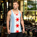 Chicago Flag Unisex Tank Top