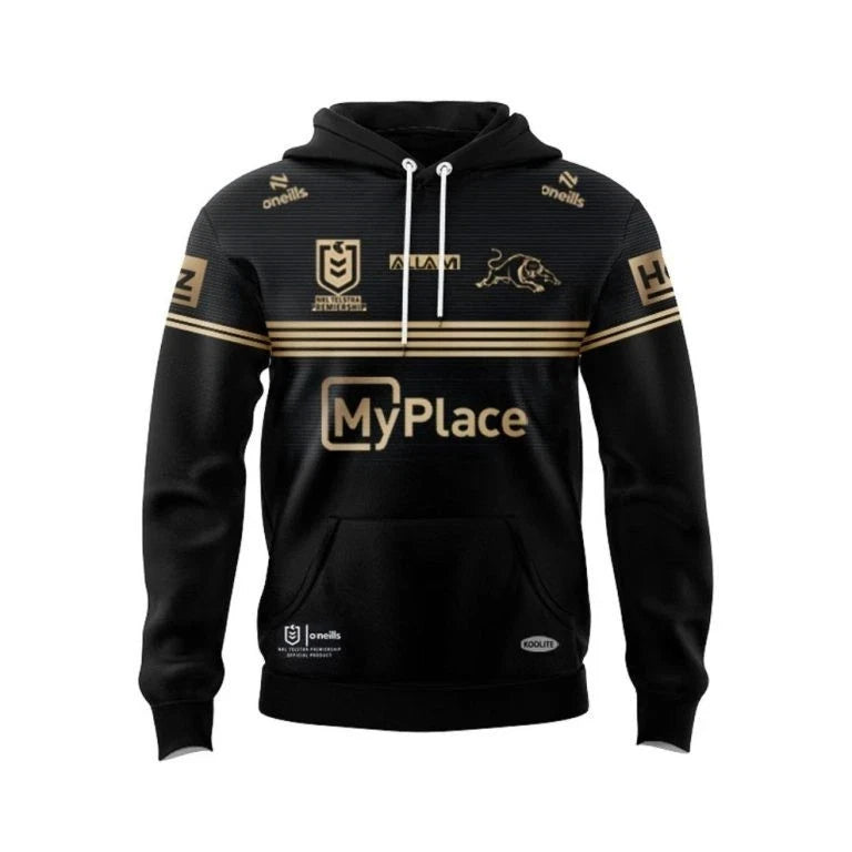Penrith Panthers Custom Name Number 2025 Alternate Jersey Pullover Hoodie