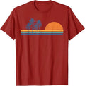 Retro 70s Sunset Palm Trees Vintage Tropical Beach Graphic T-Shirt