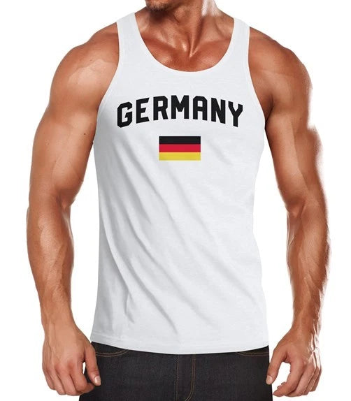Mens Germany Tank Top Football World Cup 2018 World Cup