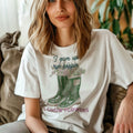 Funny Gardener Gift T-Shirt Aesthetic Botanical Flower Graphic Tee Retro Boho Te