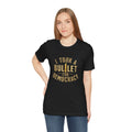 I Took A Bullet For Democracy A Humorous, Unisex Jersey Short Sleeve Tee