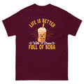 Life's Better With Boba Tea Kawaii Bubble Tea Lover Graphic