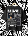 Mike Tyson Vintage Boxing Graphic Iron Mike Collage Retro T shirt