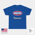 Kingsford The Original Charcoal BBQ Black Blue White T Shirt Heavy Cotton Tee