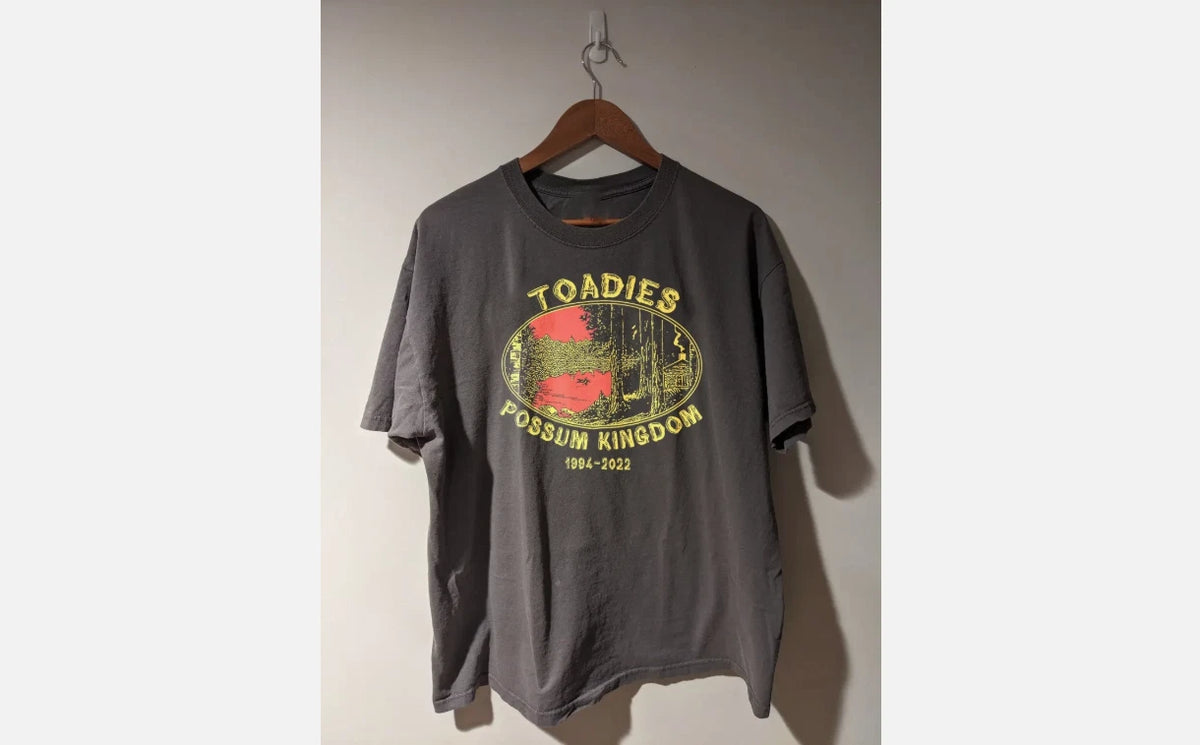 VTG Toadies Band 1994 2022 Short Sleeve S-5XL Cotton Black T Shirt
