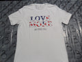 Medium NWOT Love More in USA T Shirt
