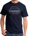 1972 Chevy Monte Carlo Classic Front End Design Tshirt NEW Colors