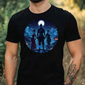 Mens Anime Ninja Theme Cotton T-Shirt Size XS to 5XL