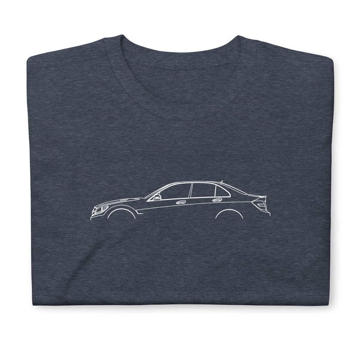 Softstyle T-Shirt For Mercedes C-Class AMG W204 2007-2014 Car Owners Gift